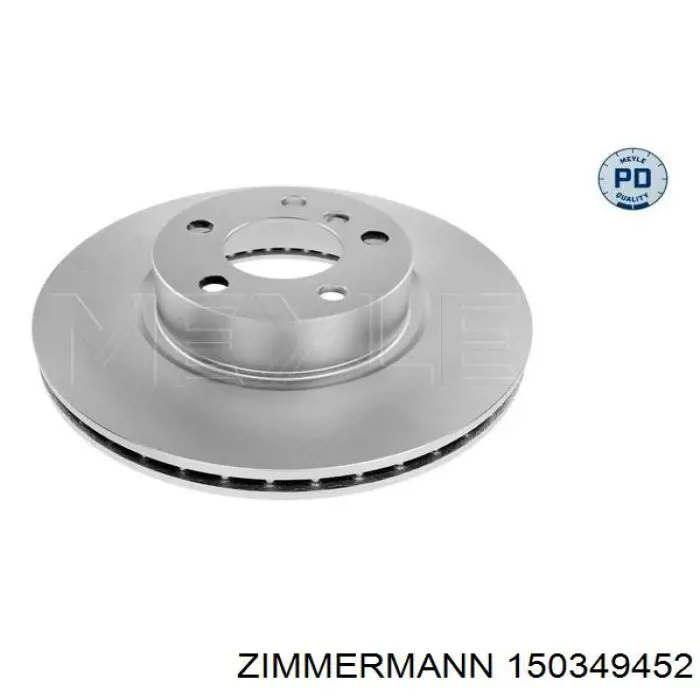 Купити 150349452 Zimmermann Ротор гальмівний