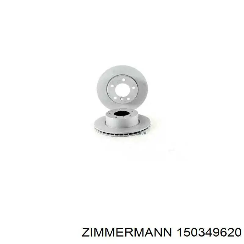 Гальмівні диски передні 150349620 Zimmermann