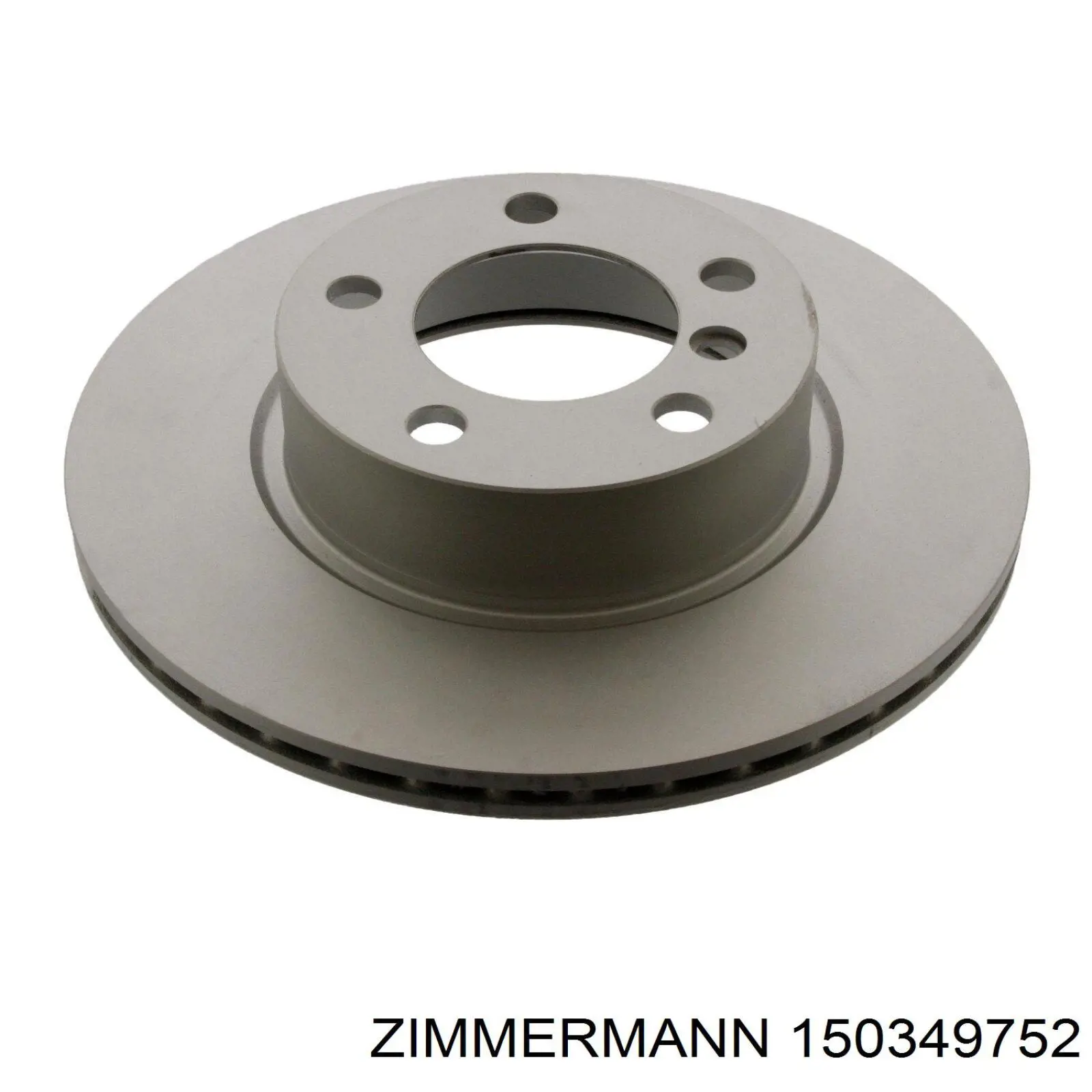 150349752 Zimmermann диск гальмівний передній