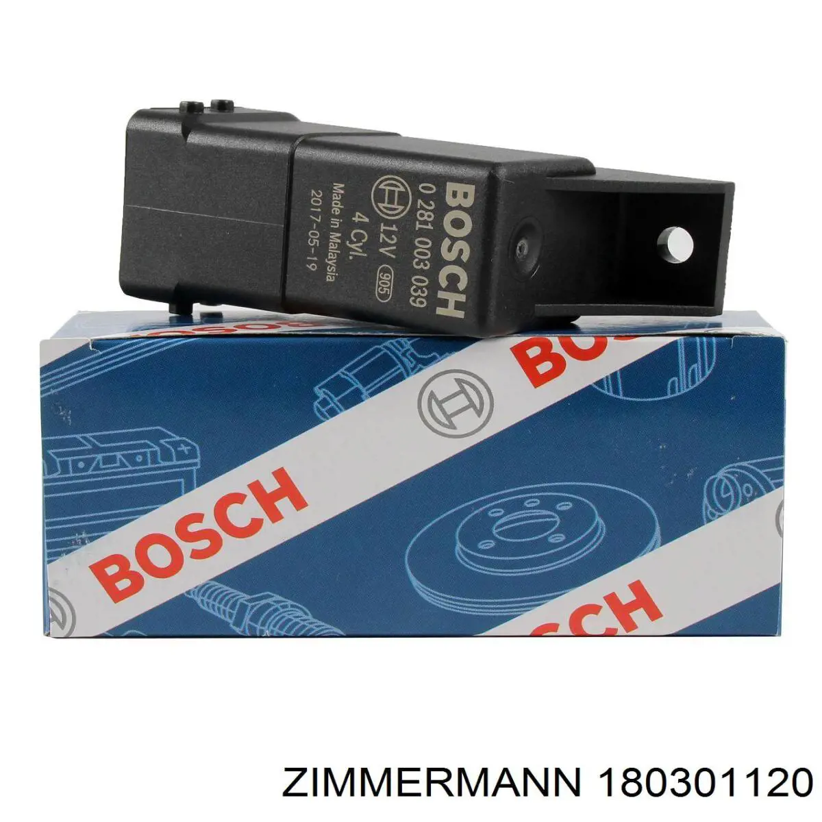 Диск переднього гальма Zimmermann 180301120 ціна, від 40.55 USD
