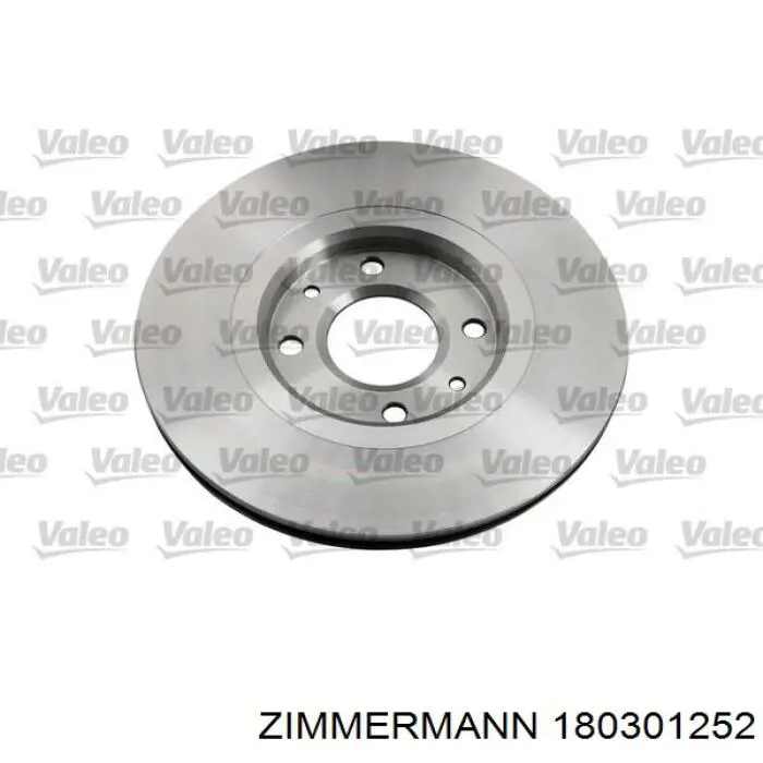 180301252 Zimmermann Гальмо дискове переднє
