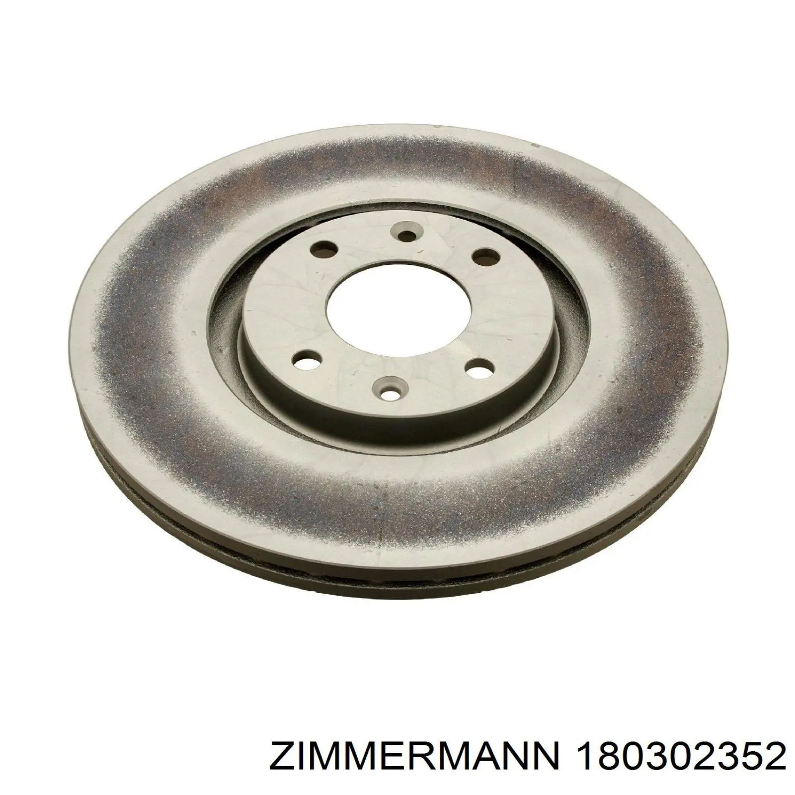180302352 Zimmermann диск гальмівний передній
