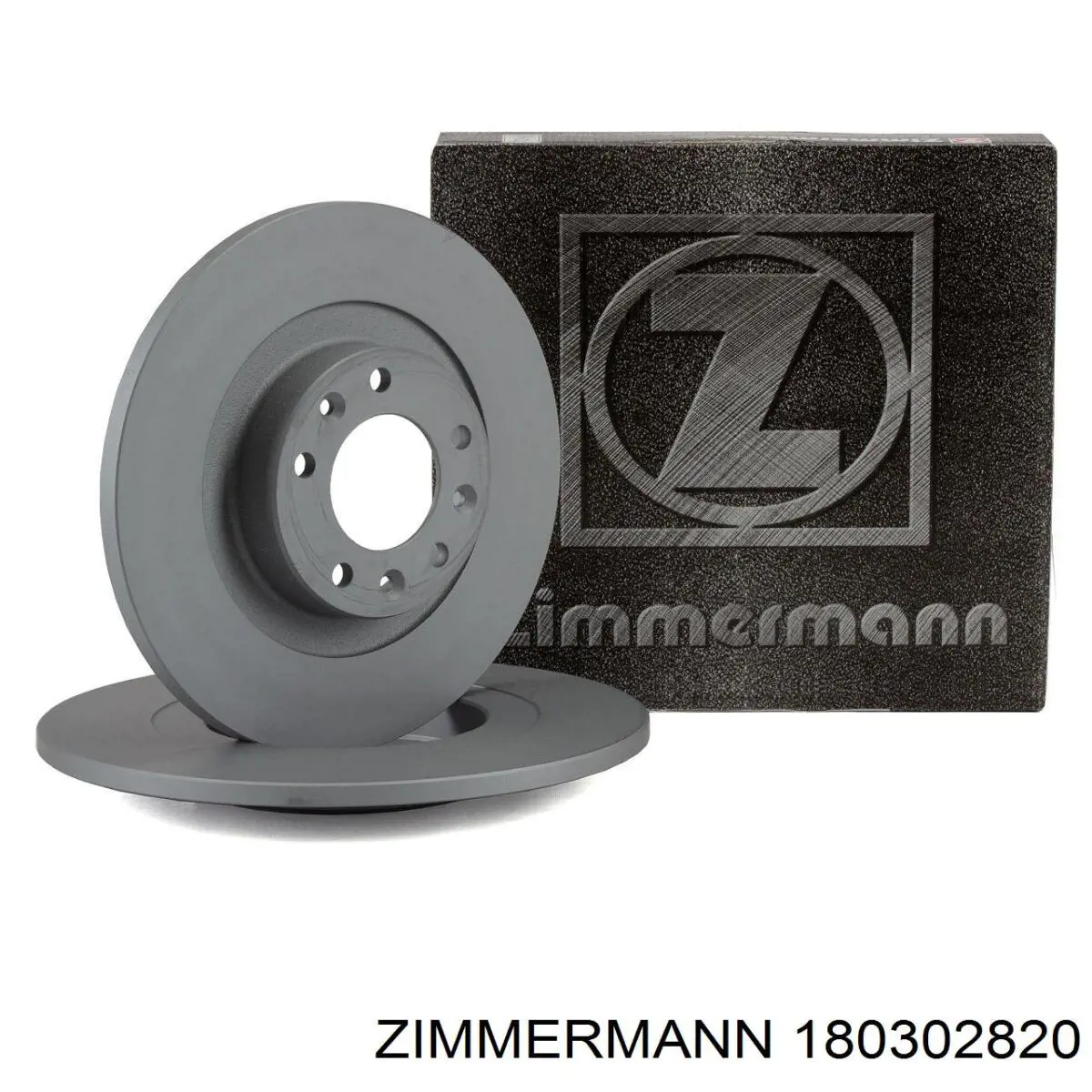 180302820 Zimmermann диск гальмівний задній