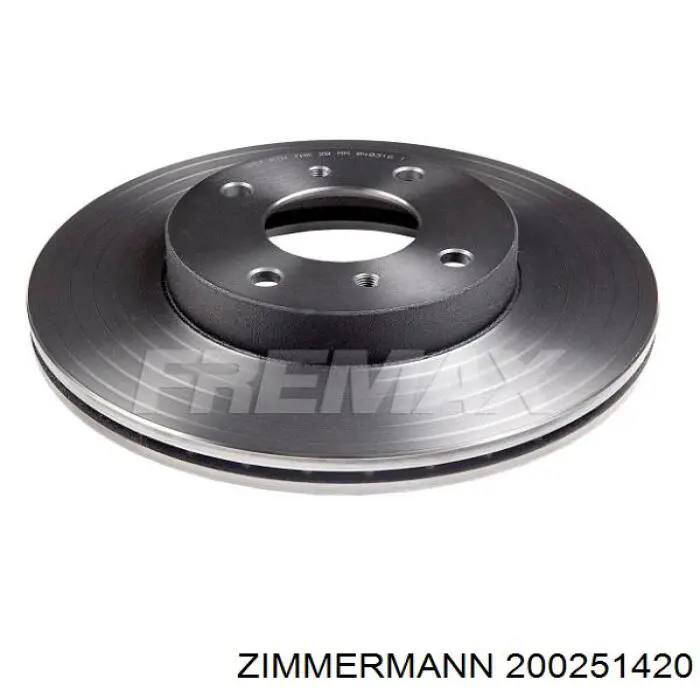 Купити 200251420 Zimmermann Ротор гальмівний