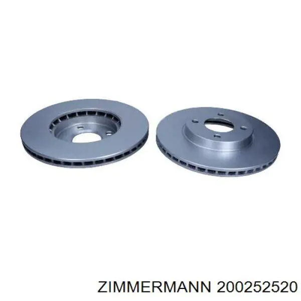Гальмівні диски передні 200252520 Zimmermann
