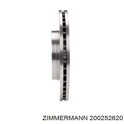 Диск гальмівний передній Zimmermann 200252620