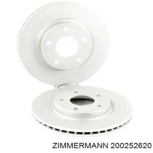 200252620 Zimmermann Гальмо дискове переднє