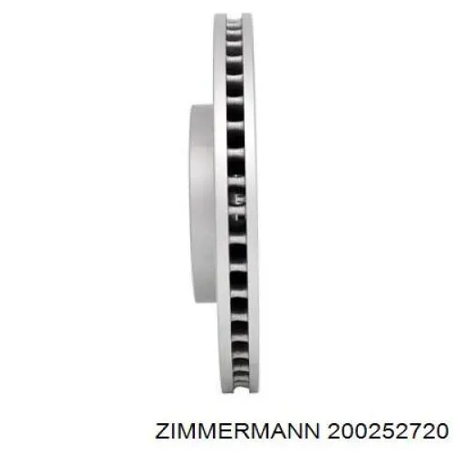 Диск гальмівний передній Zimmermann 200252720