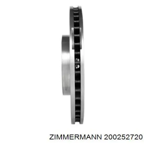 Диск переднього гальма Zimmermann 200252720 ціна, від 47.97 USD