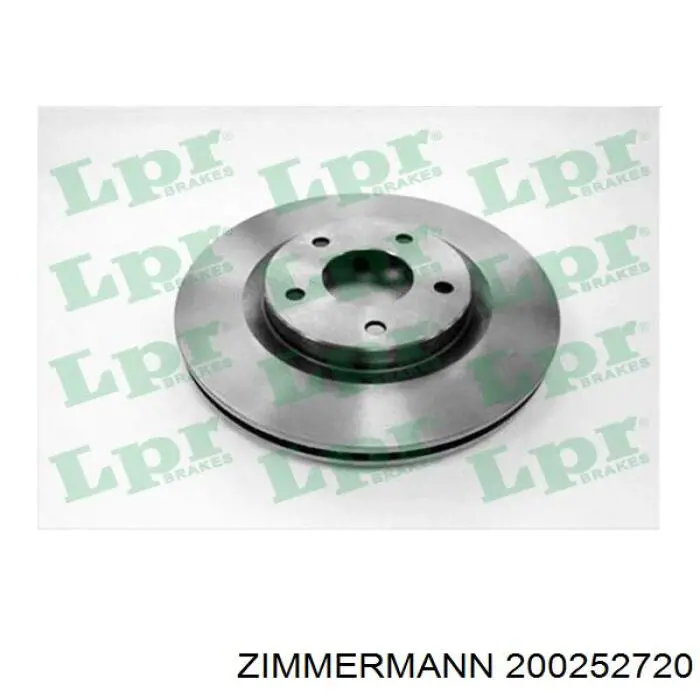 Купити 200252720 Zimmermann Ротор гальмівний