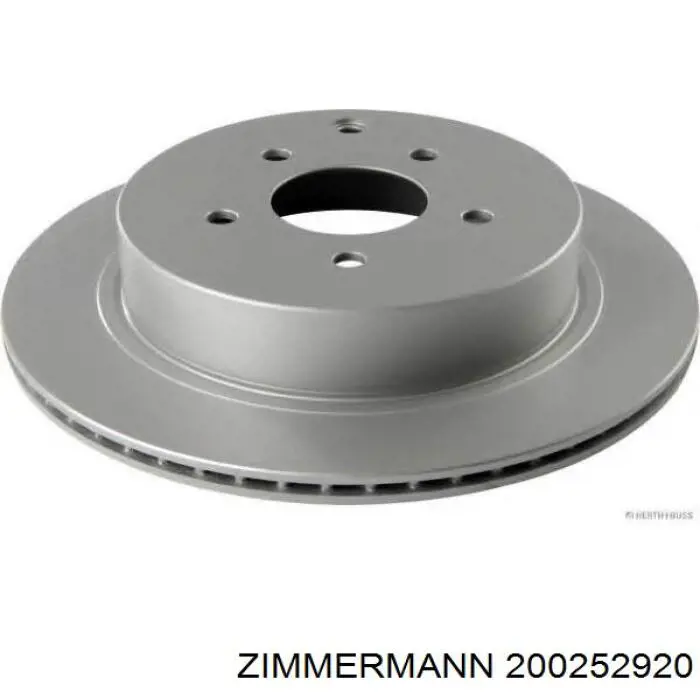 Гальмівні диски 200252920 Zimmermann