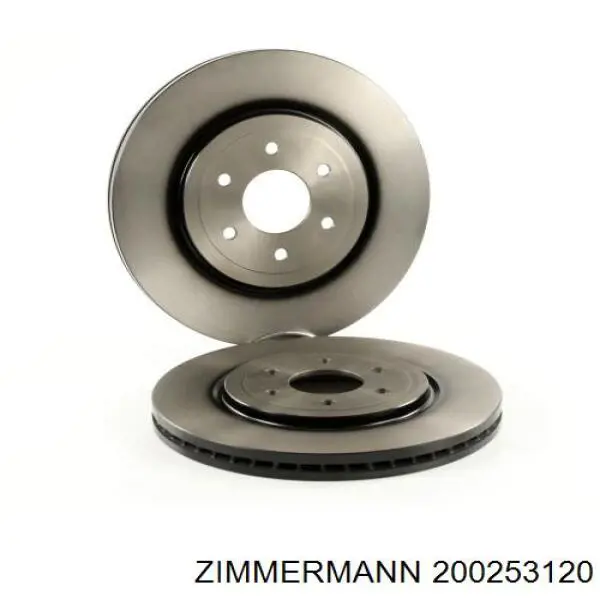 200253120 Zimmermann Гальмо дискове переднє