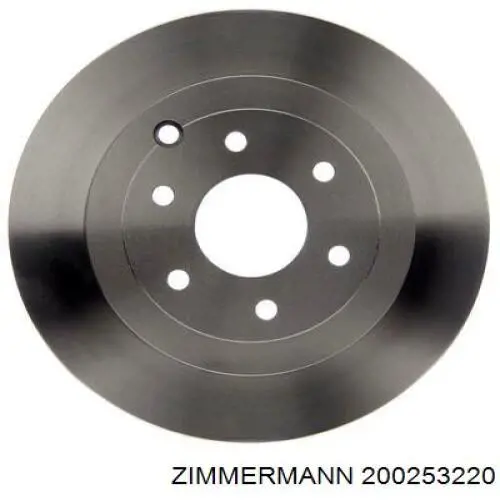 Диск гальмівний задній Zimmermann 200253220