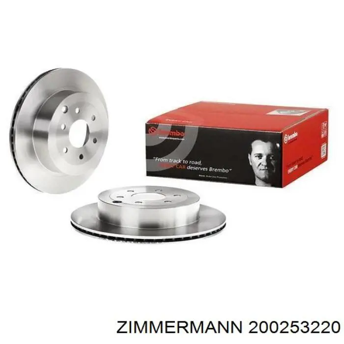 Гальмівні диски 200253220 Zimmermann