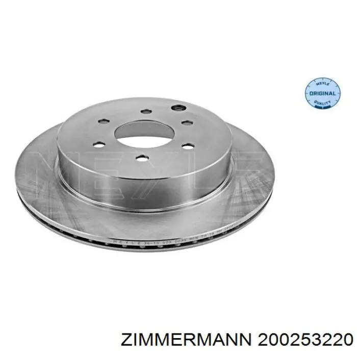 Гальмівні диски 200253220 Zimmermann