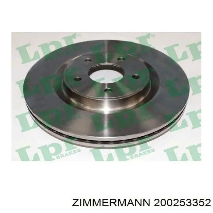 200253352 Zimmermann Гальмо дискове переднє