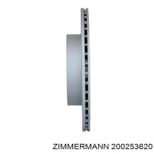 Диск гальмівний задній Zimmermann 200253620