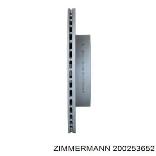 Купити 200253652 Zimmermann Диск заднього гальма
