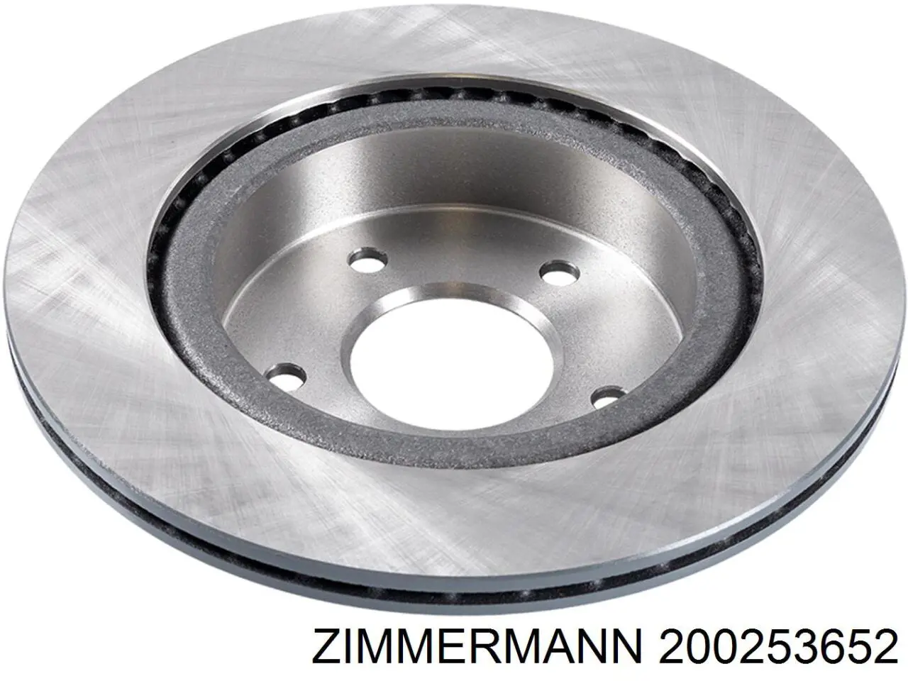 Диск гальмівний задній Zimmermann 200253652