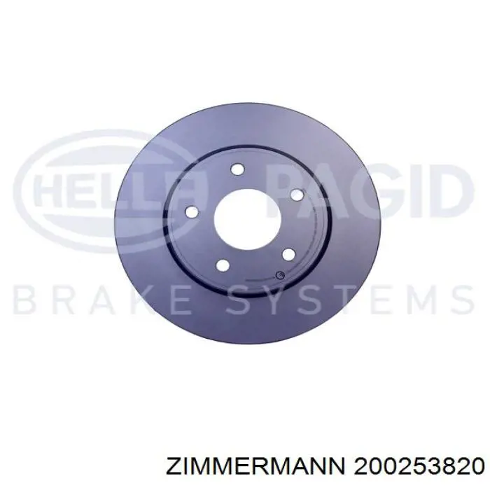 Гальмівні диски передні 200253820 Zimmermann