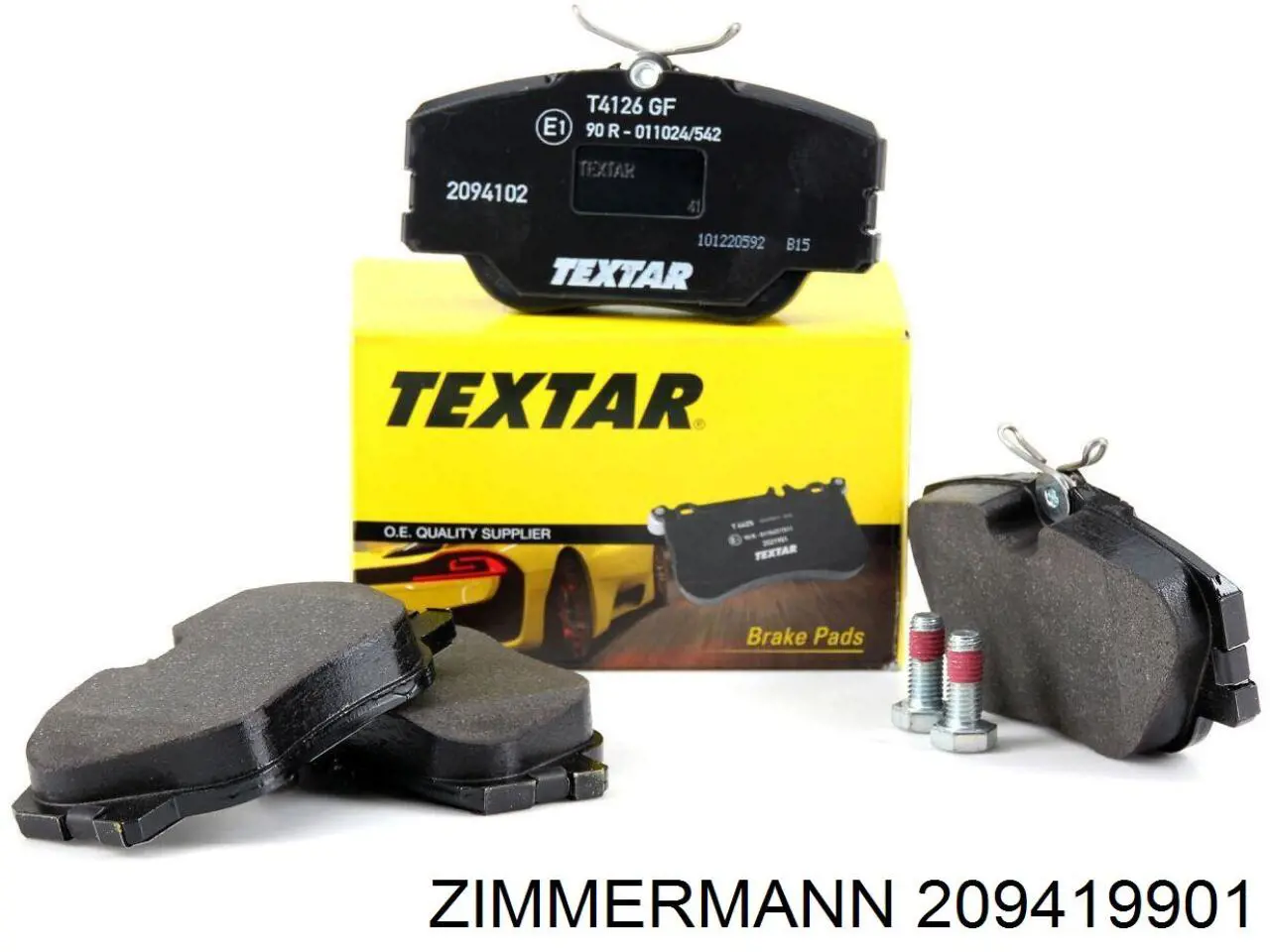 Гальмівні колодки Zimmermann 209419901 ціна, від 21.22 USD