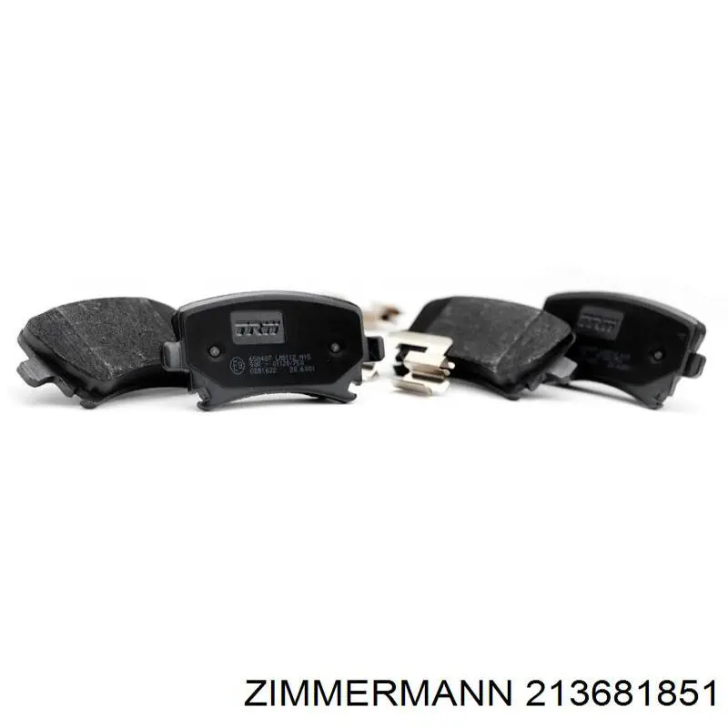 213681851 Zimmermann Передні гальмівні колодки