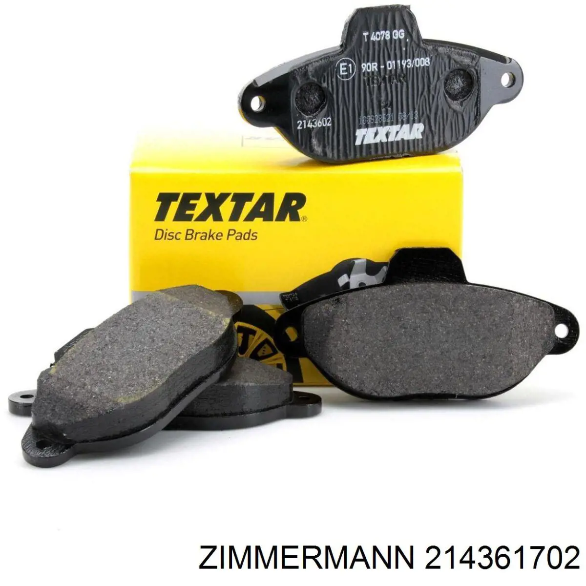 Тормозні колодки Zimmermann 214361702