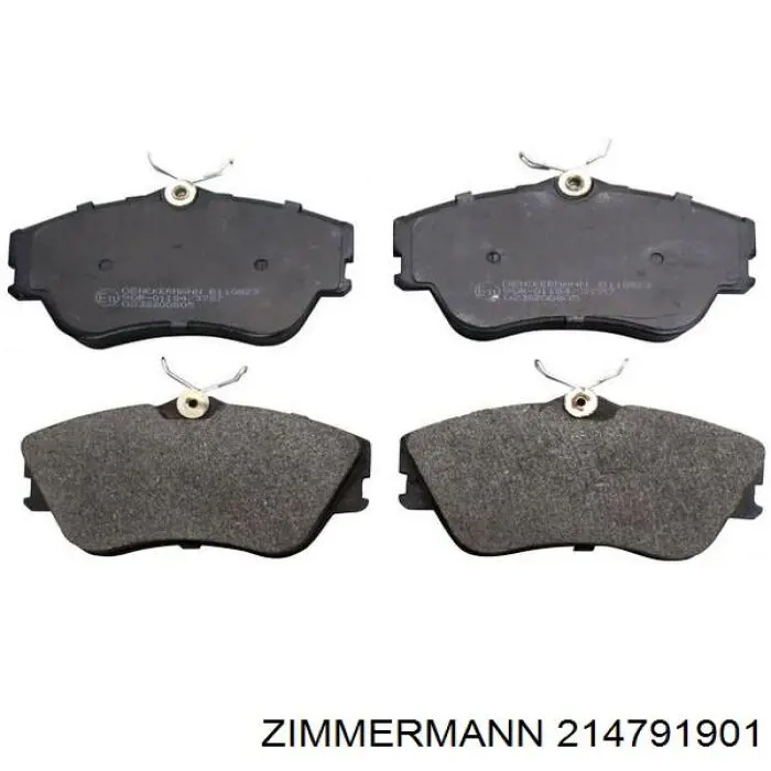 Гальмівні колодки Zimmermann 214791901 ціна, від 19.34 USD