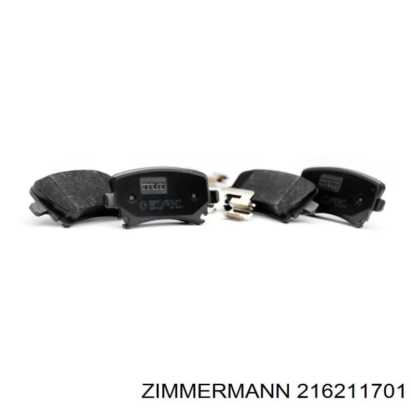 Купити 216211701 Zimmermann Задні колодки