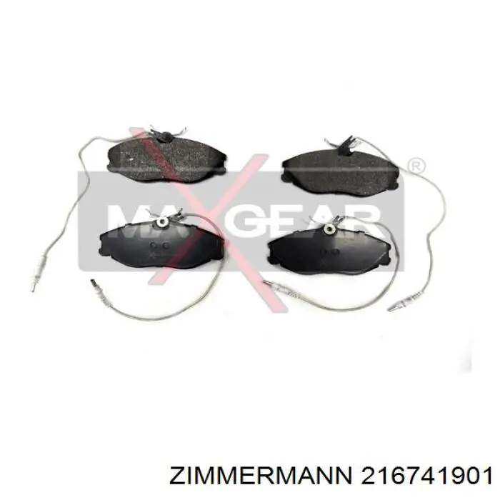 Тормозні колодки Zimmermann 216741901