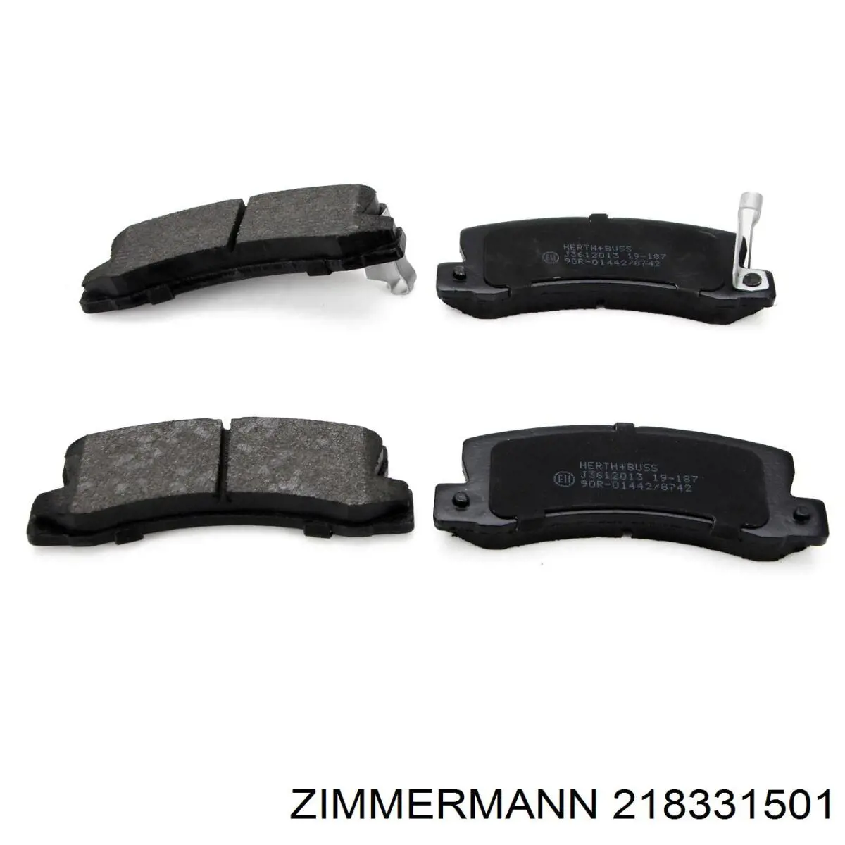 Купити 218331501 Zimmermann Задні колодки