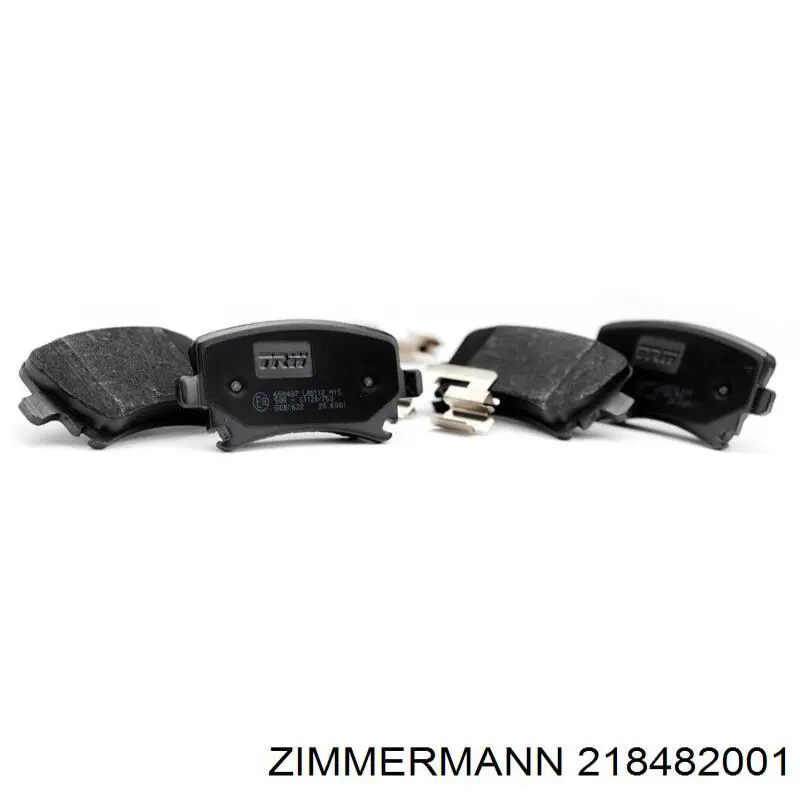 Гальмівні колодки Zimmermann 218482001 ціна, від 26.23 USD