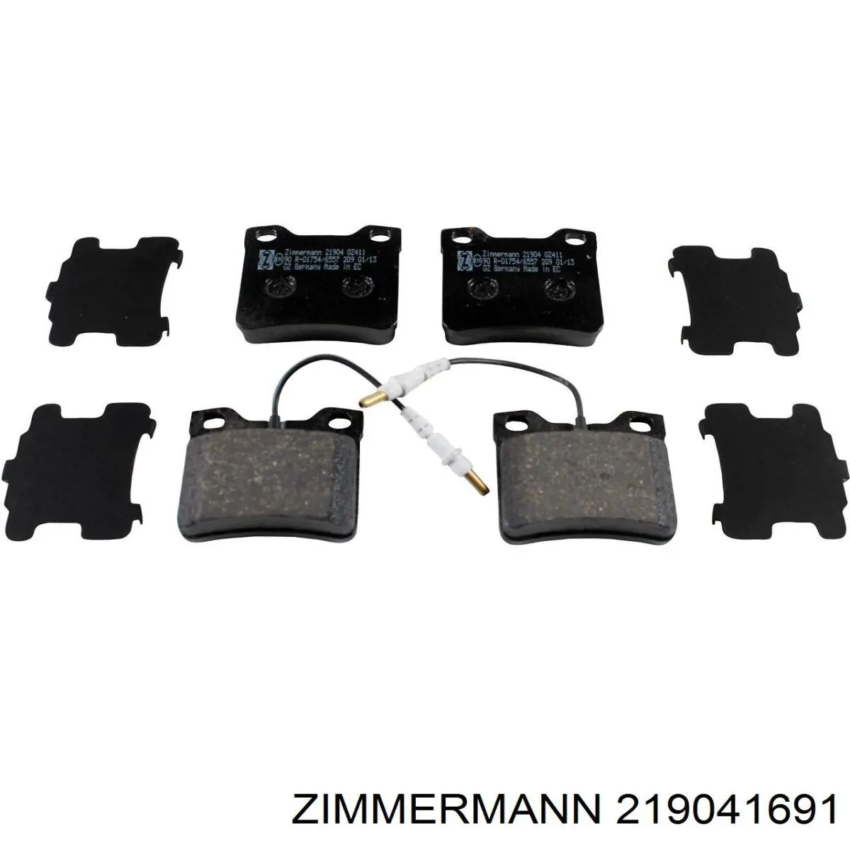 Купити 219041691 Zimmermann Задні колодки
