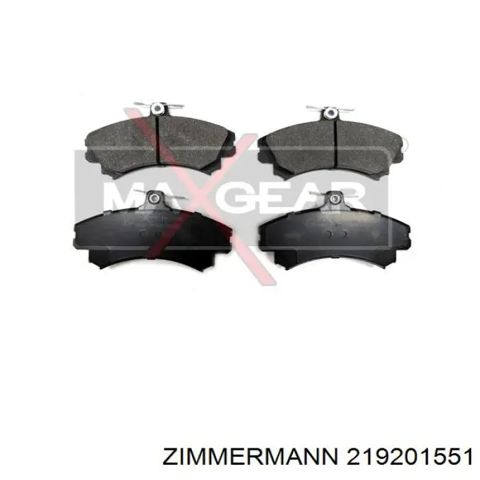 Тормозні колодки Zimmermann 219201551