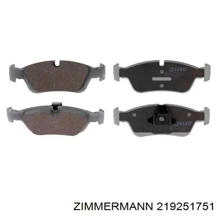 Тормозні колодки Zimmermann 219251751