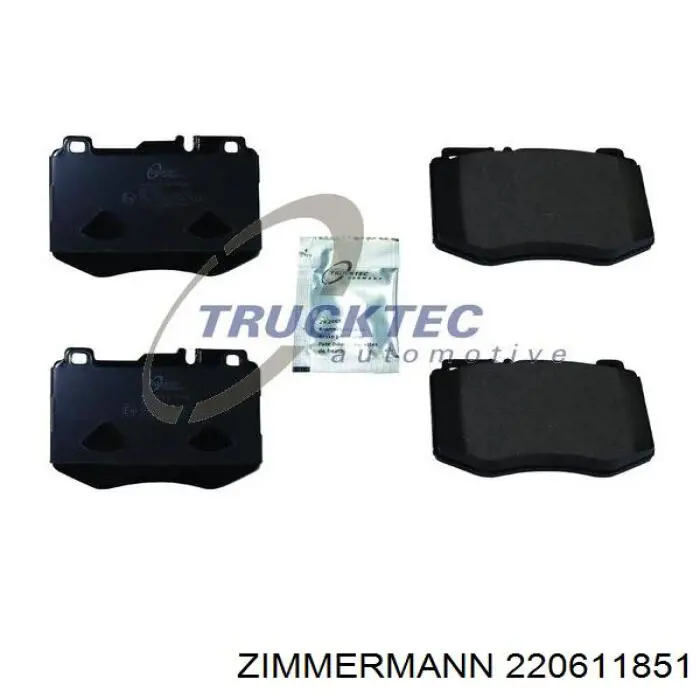 Тормозні колодки Zimmermann 220611851
