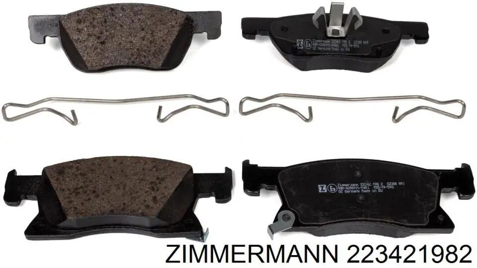 Тормозні колодки Zimmermann 223421982