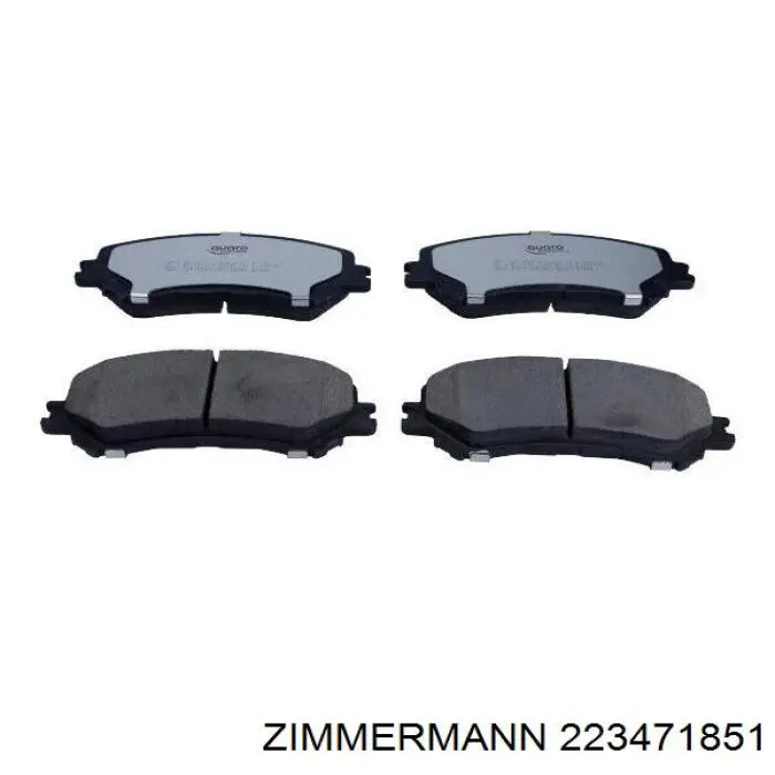 223471851 Zimmermann Передні гальмівні колодки