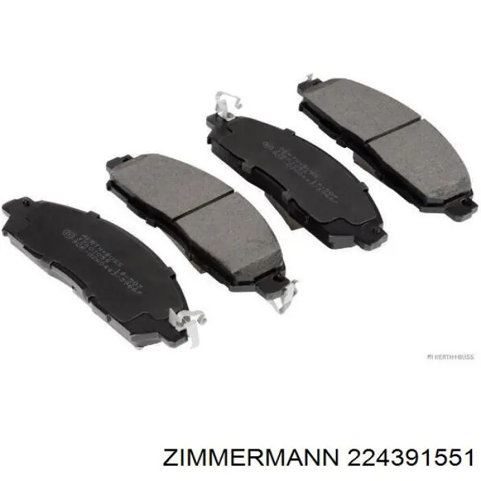 Гальмівні колодки Remsa 161224 ціна, від 40.35 USD