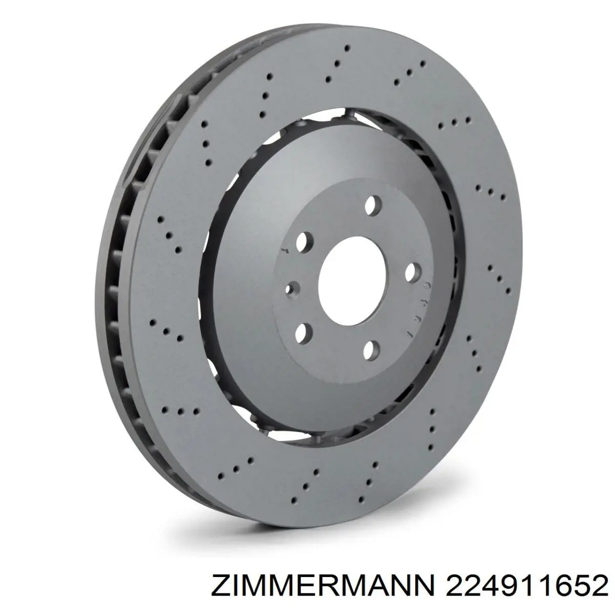 Колодки гальмівні передні, дискові 224911652 Zimmermann