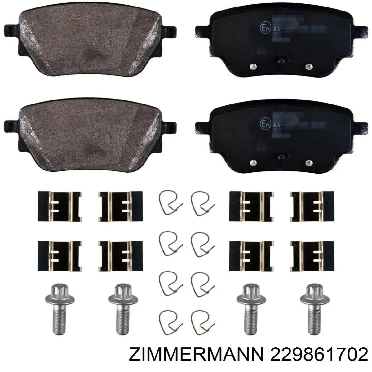 Купити 229861702 Zimmermann Задні колодки