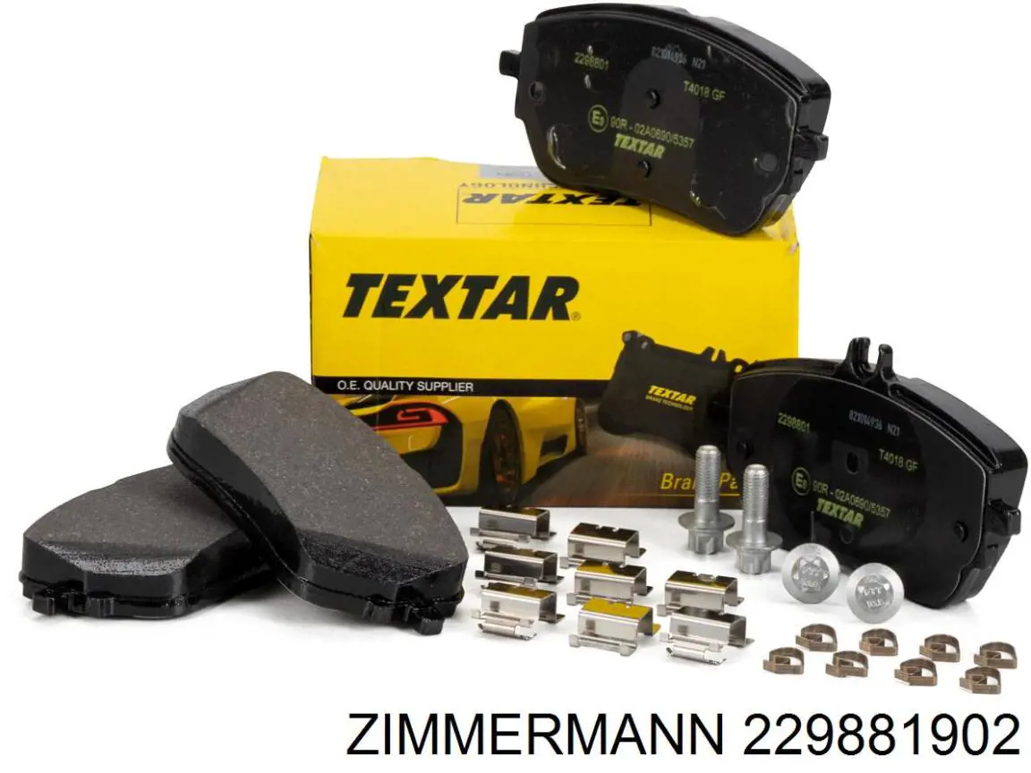 Гальмівні колодки Zimmermann 229881902 ціна, від 42.77 USD