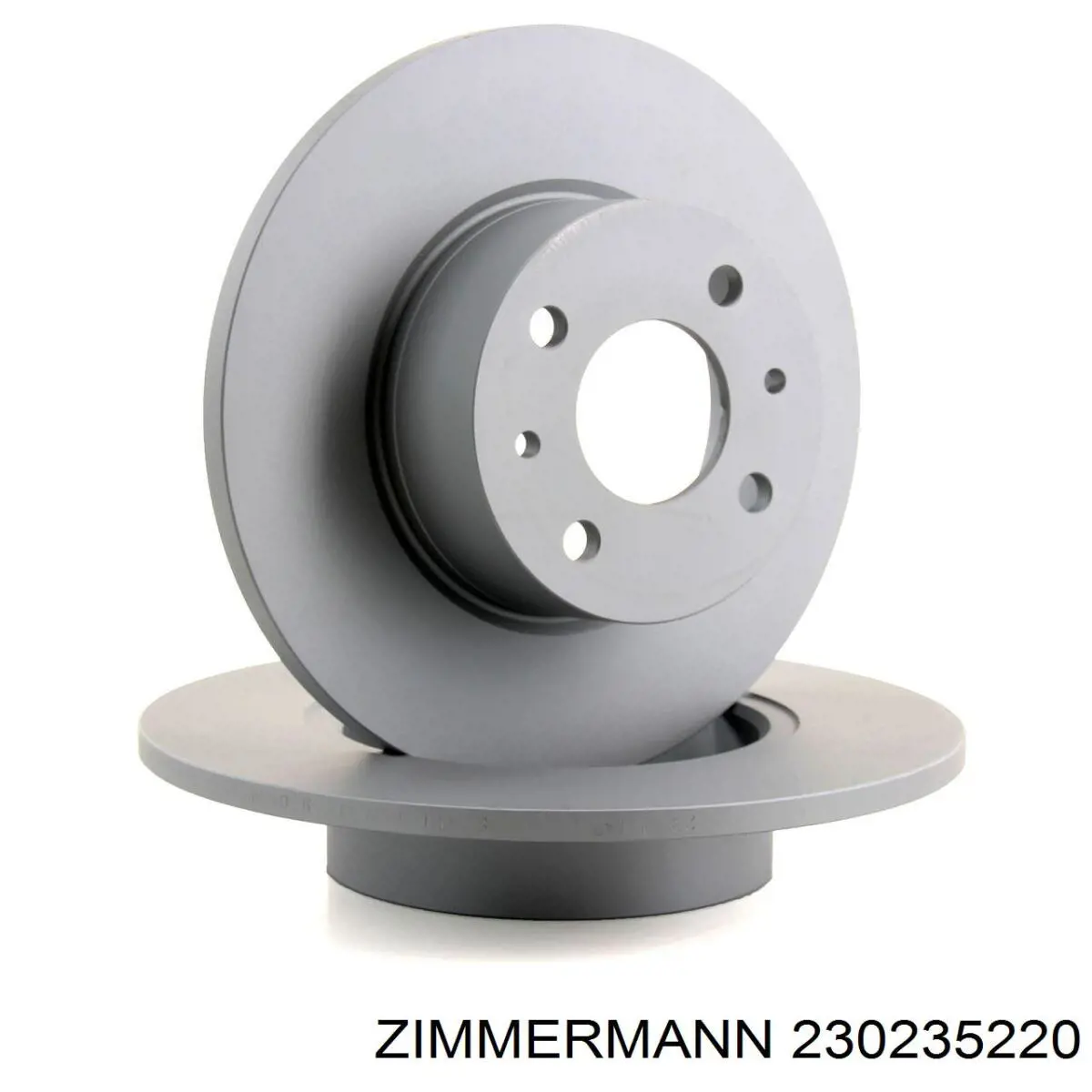 Диск гальмівний задній Zimmermann 230235220