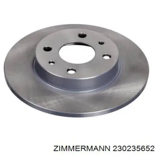 Купити 230235652 Zimmermann Диск заднього гальма