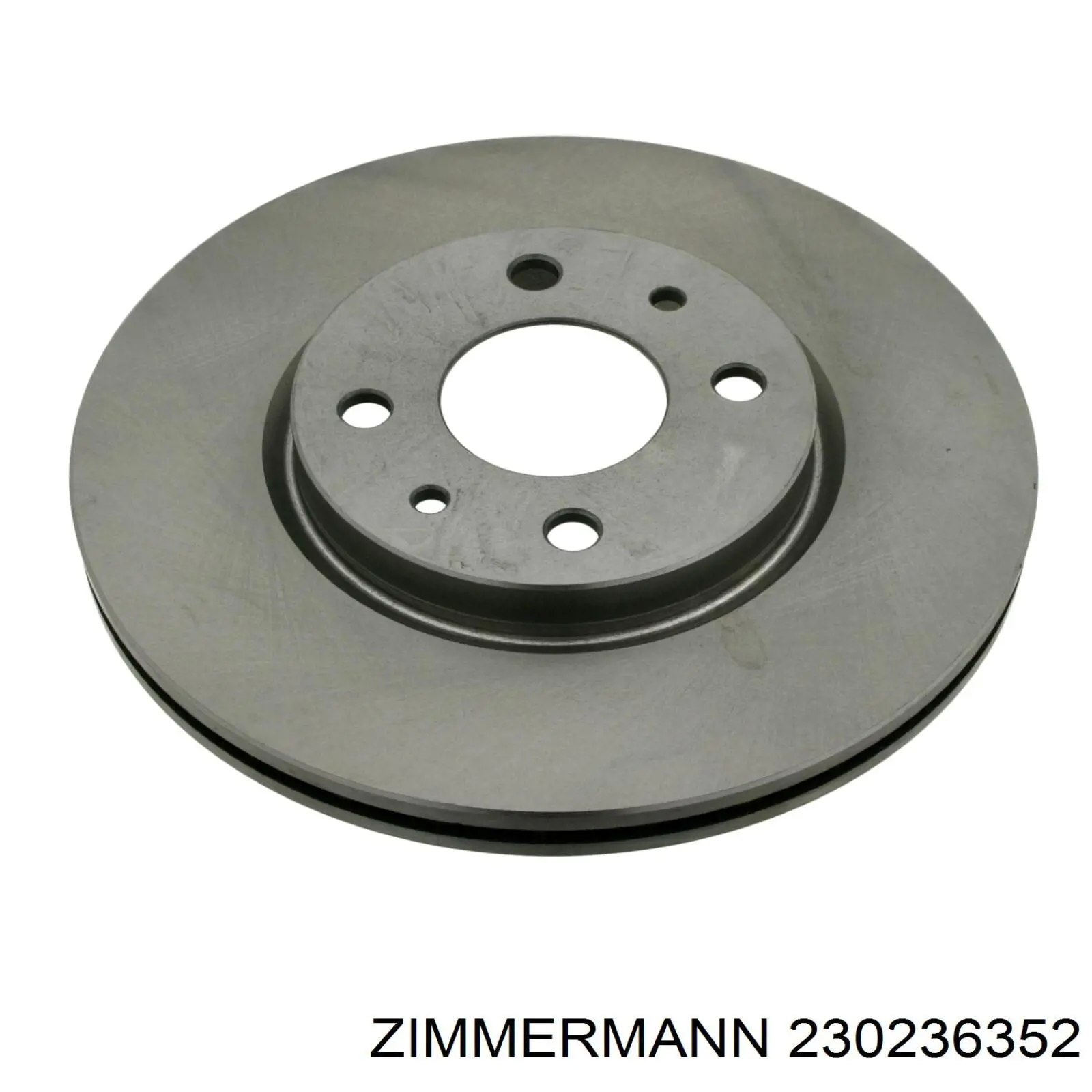 Диск переднього гальма Zimmermann 230236352 ціна, від 42.51 USD