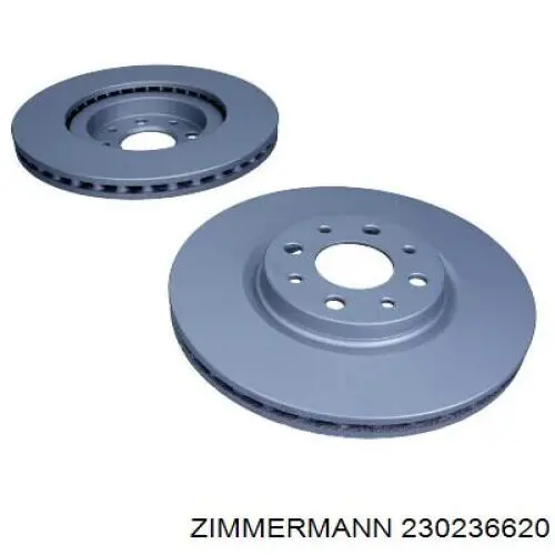Гальмівні диски передні 230236620 Zimmermann