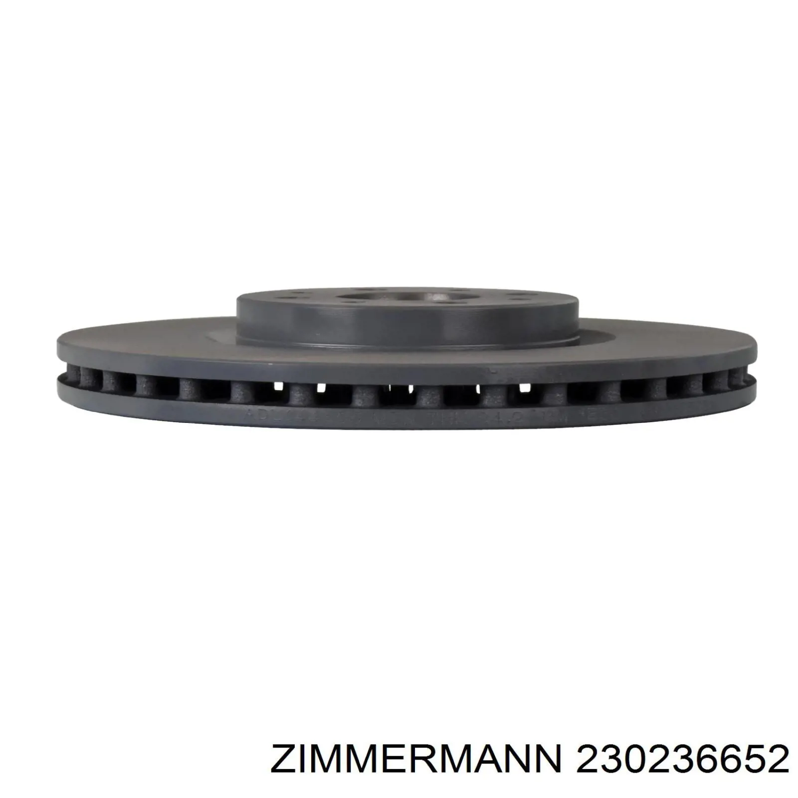 Диск переднього гальма Zimmermann 230236652 ціна, від 50.62 USD