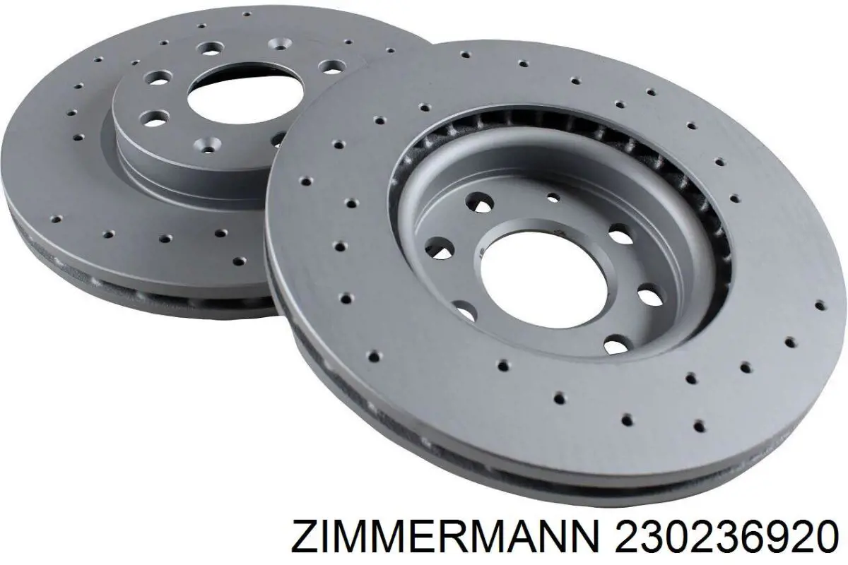 230236920 Zimmermann Гальмо дискове переднє