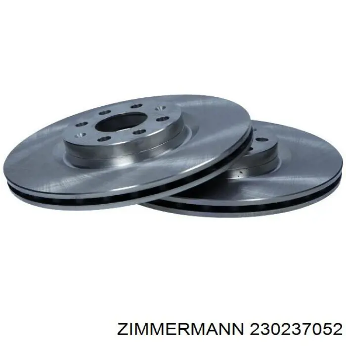 Диск переднього гальма Zimmermann 230237052 ціна, від 34.58 USD