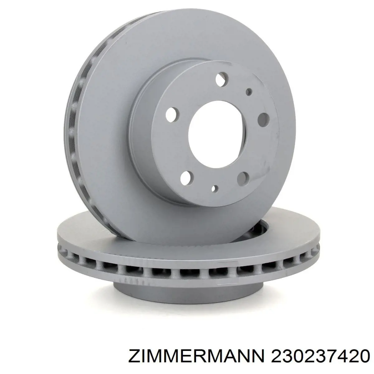 230237420 Zimmermann диск гальмівний передній